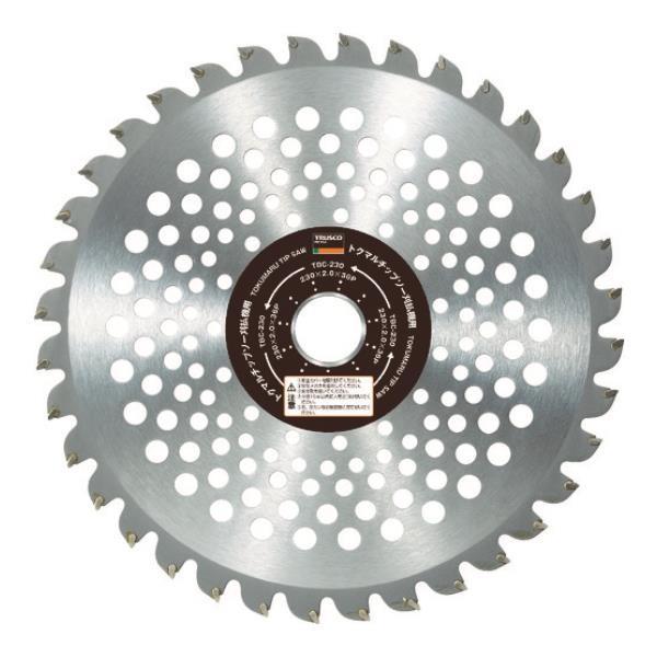 TRUSCO トクマルチップソー刈払機用 230X25.4X36P TBC230 [TBC-230]...