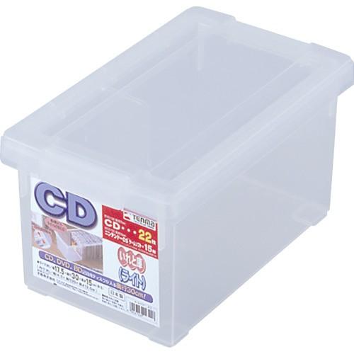 TENMA CDいれと庫 ライト クリア 175×300×150 IRCDLIGHT [IR-CD-...