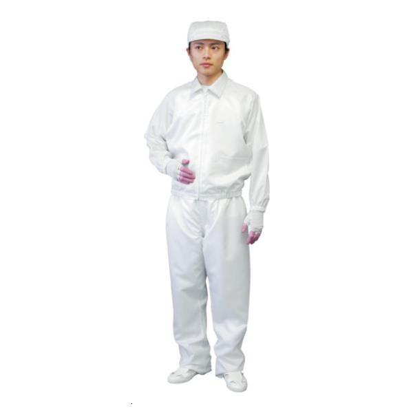 ブラストン ジャケット(衿付)-白-4L BSC41001W4L [BSC-41001-W-4L][...