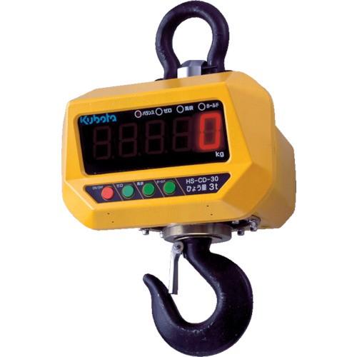 クボタ 防水・防塵直示式ホイストスケール2000kg(検定無し) HSCD20 [HS-CD-20]...