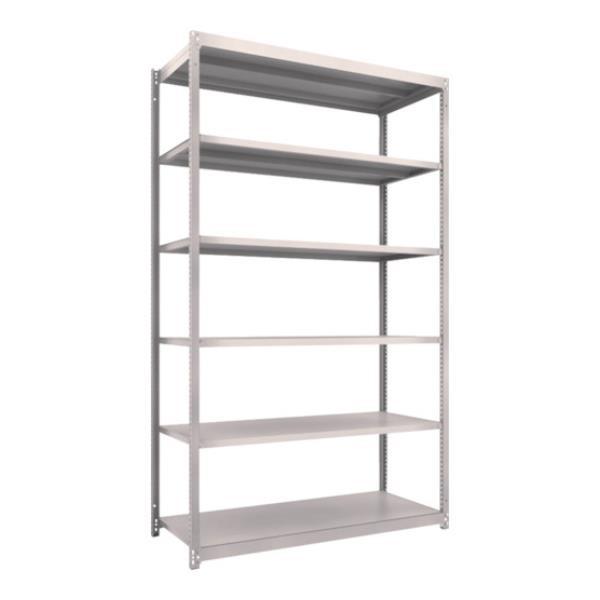 TRUSCO M1.5型軽中量棚 1460X595XH2400 6段 単体 NG M1.58566 ...