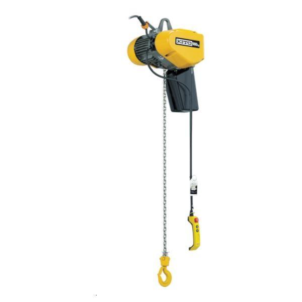 キトー EQ形電気チェーンブロック 懸垂形 250kg(IS)×4m EQ003IS [r20][s...