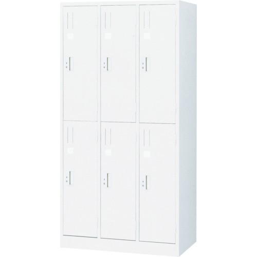 TRUSCO スタンダードロッカー 6人用 900X515XH1790 W色 WL67 [r21][...