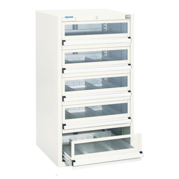 OS ライトキャビネット5型 引出し5段 51002GT [5-1002GT][r21][s9-03...