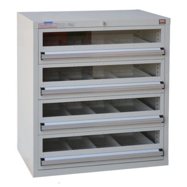 OS デラックスキャビネットDX型 最大積載量800kg 引出し4段 DX802GT [r21][s...