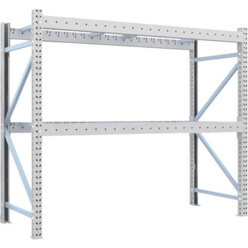 TRUSCO 重量パレット棚1トン2300×900×H2000単体 2段 1D20B23092 [1...