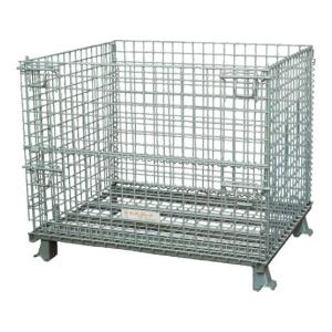 中古 メッシュパレット 800×600×500 網カゴ 網パレット 鉄