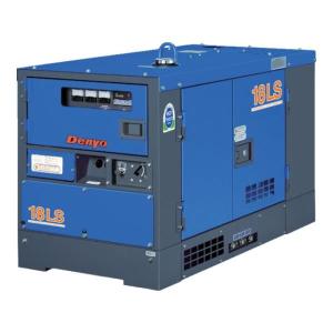 デンヨー(Denyo) 防音型ディーゼルエンジン発電機 TLG18LSY【三相1８KVA/220V/47.2A】 [TLG-18LSY][r22][s9-039]｜minatodenki