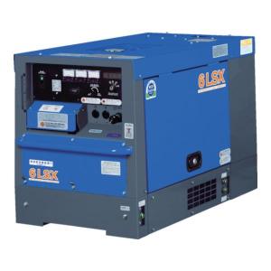 デンヨー(Denyo) 防音型ディーゼルエンジン発電機 TLG6LSX 【単相6KVA/110V/54.5A】 [TLG-6LSX][r22][s9-039]｜minatodenki