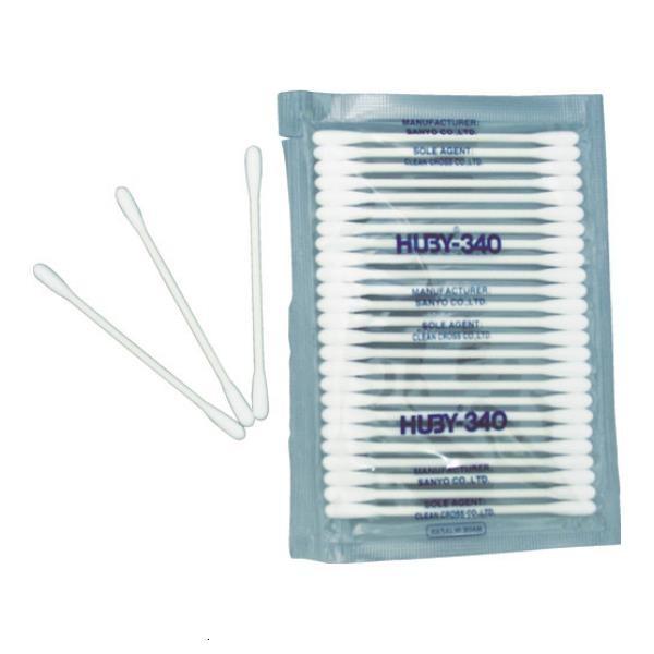 HUBY コットンアプリケーター 100本入 (25本X4パック) CA002SP 100本入 [C...