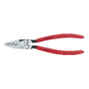 KNIPEX 9771-180 エンドスリーブ用圧着ペンチ 9771180 [9771-180][r20][s9-020]｜minatodenki