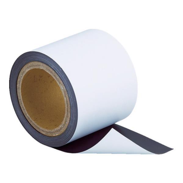 TRUSCO カラーマグネットロール 0.4X100mmX10m TCMR041010W [TCMR...