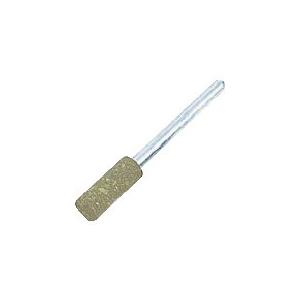 TRUSCO 高切削ゴム軸付砥石 Φ4X幅13X軸3 #80 10本入 GY804C 10本入 [r...