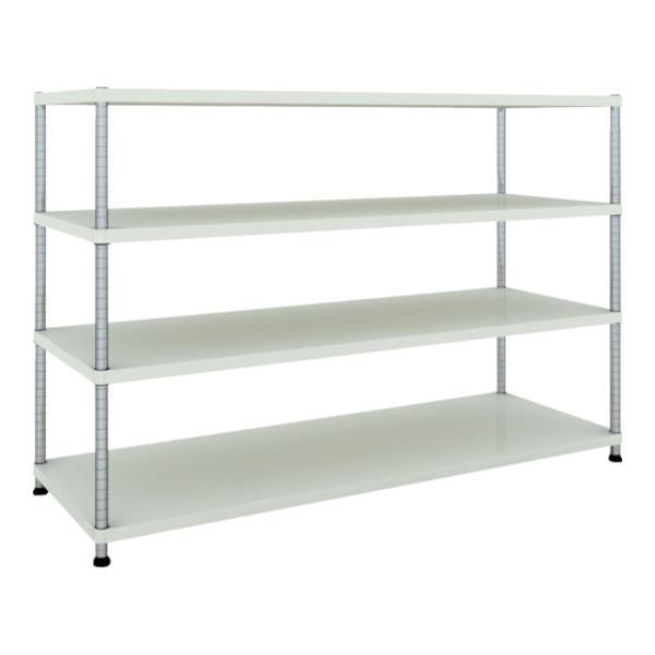 TRUSCO フェニックスラック 1800X600 4段 W色 PER4664W [PER-4664...