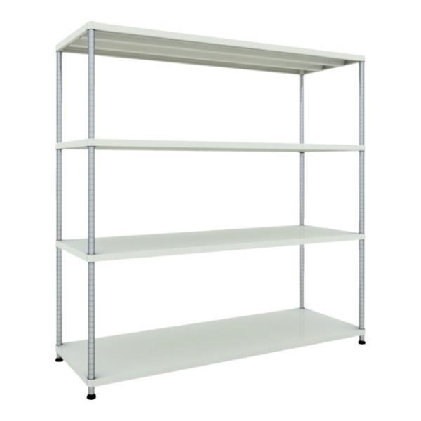 TRUSCO フェニックスラック 1800X600 4段 W色 PER6664W [PER-6664...