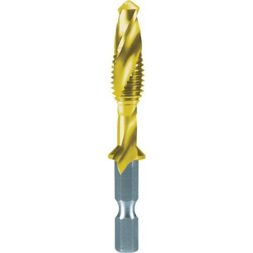 RUKO 六角軸タッピングドリル M4X0.7 54mm チタン 270015T [r20][s9-...