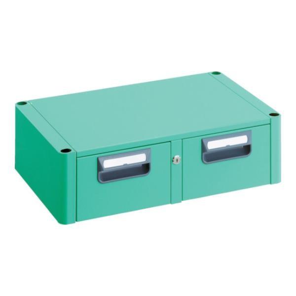 TRUSCO フェニックスワゴン 2列引出 750X500 YG色 PEW75WYG [PEW-75...