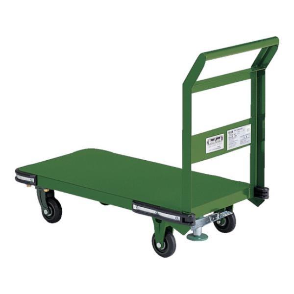 TRUSCO 鋼鉄製運搬車 800X450 Φ100鋳物車輪 OH3 [OH-3][r20][s9-...