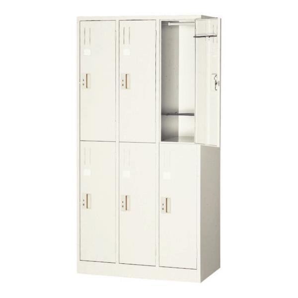 TRUSCO スタンダードロッカー 6人用 900X515XH1790 NL67 [r21][s9-...
