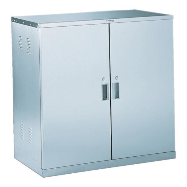 TRUSCO 耐震薬品庫 両開型 棚スライド式 900X500XH900 SWT [r22][s9-...