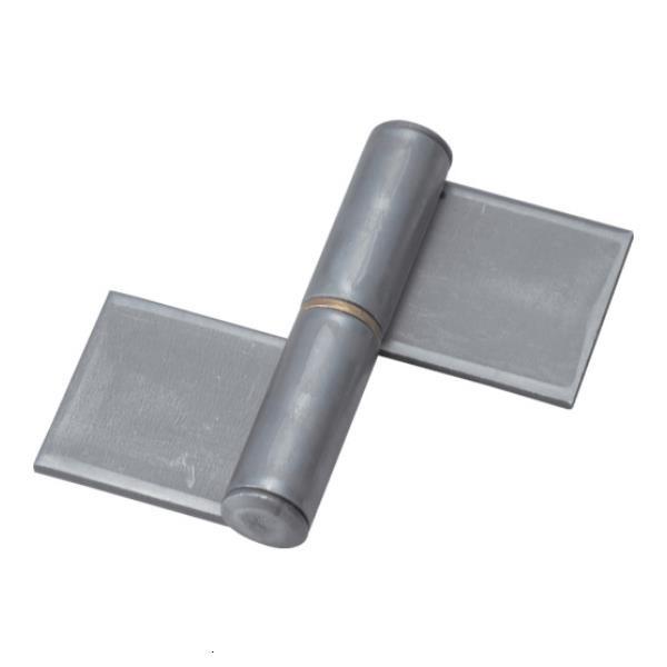 TRUSCO スチール製特厚溶接旗蝶番 右用 全長76mm 2000W76R 4個入 [2000W-...