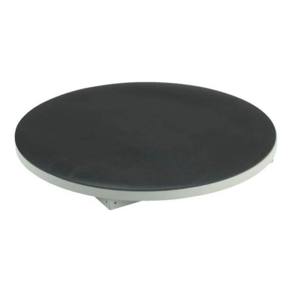 TRUSCO LC型大型回転台 Φ860XH81 ゴムマット張り LC9080G5 [LC-90-8...