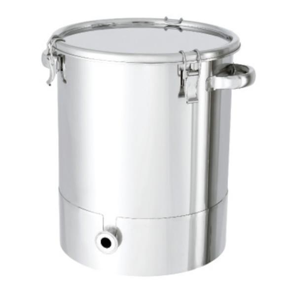 日東 ステンレスタンク片テーパー型クリップ式密閉容器 20L KTTCTH30 [KTT-CTH-3...