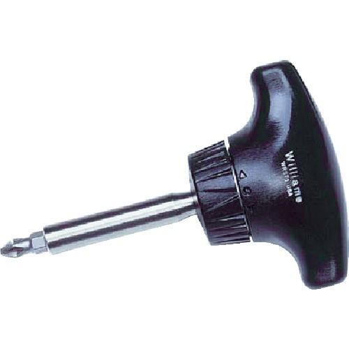 WILLIAMS Tハンドル ラチェッティングスクリュードライバー 2インチ JHWWRST1 [r...