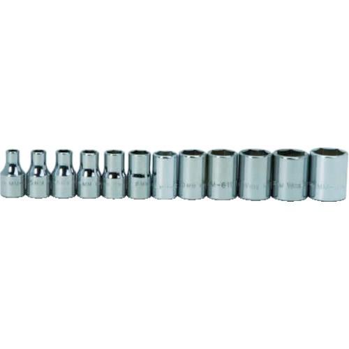 WILLIAMS 1/4ドライブ ソケットセット 6角 12個 JHWMSM12HRC [JHWMS...