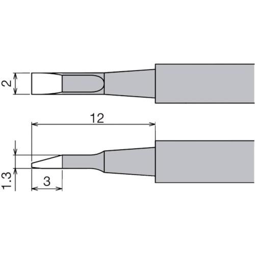 グット 替こて先 XST-80G用 XST80HRT2 [XST-80HRT-2][r20][s9-...