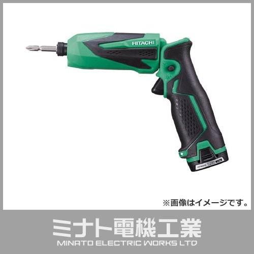 HiKOKI 7.2V コードレスインパクトドライバ 1.5Ah 緑 WH7DL2LCSK [WH7...