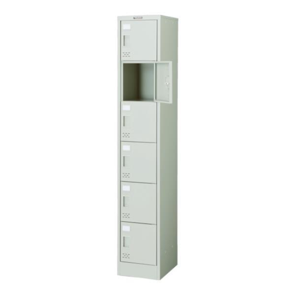 TRUSCO シューズケース 6人用 293X380XH1700 扉付 SC06 [SC-06][r...