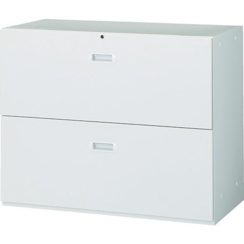 TRUSCO U型壁面書庫 ラテラル2段 H720 W色 UAW7 [UAW-7][r21][s9-...