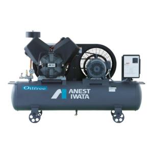 コンプレッサー日立5.5 kw oilfree HITACHI/日立 7.5kW 10馬力 オイルフリーレシプロコンプレッサー