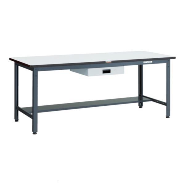 TRUSCO AEWP型作業台 900X600XH740 薄型1段引出付 AEWP0960UDK1 ...