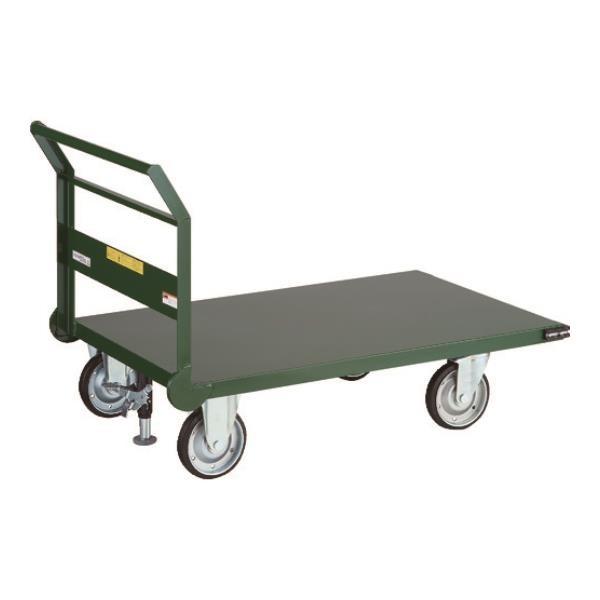 TRUSCO 鋼鉄製運搬車 1200X750 導電性キャスター LS付 SH1NESS [SH-1N...