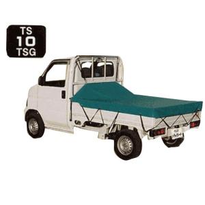 軽トラック用 荷台シート ブラック (ゴムバンド付き) [南栄工業