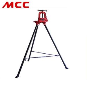 MCC 脚付パイプバイス No,0 VL-0100 [松阪鉄工所 パイプバイス