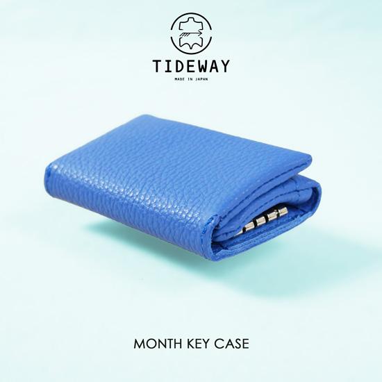 TIDEWAY / タイドウェイ キーケース MONTH KEY CASE 牛革 キーケース ４連 ...