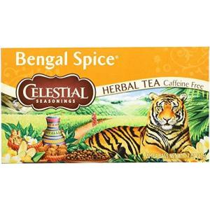 ハーブティー ティーバッグ 紅茶 CELESTIAL セレッシャル ベンガルスパイス 20P 47g 4パックセット シナモン