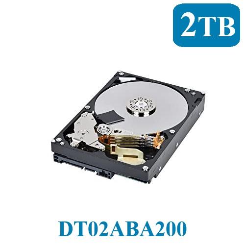 東芝製 内蔵HDD DT02ABA200 2TB 3.5インチ SATA600 5400RPM ハー...
