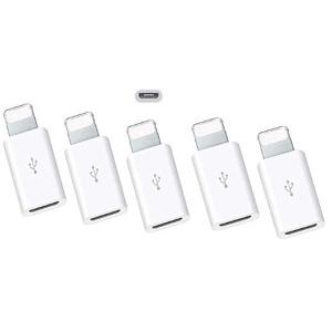 Micro USB TypeB to Lightning 変換アダプタ ライトニングコネクタ