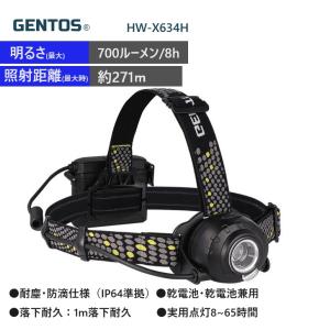 GENTOS LED ヘッドウォーズ ハイブリッドBL HW-X634H ヘッドライト