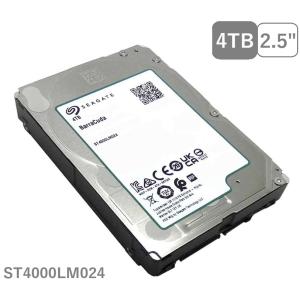SEAGATE製 BarraCuda 2.5インチ 内蔵HDD ST4000LM024 4TB SATA600 5400rpm 15mm厚 メーカーリファービッシュ 180日保証 【整備済み品】