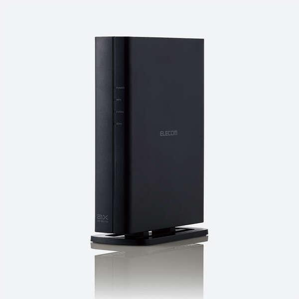 ELECOM Wi-Fi 6(11ax) ルーター 1201+300Mbps Wi-Fi ギガビット...