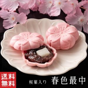 母の日 春色最中 (6個入) さくら もなか 桜 お餅 粒あん 入学 入園 卒業 就職 挨拶 ギフト 和菓子 贈り物 スイーツ 御祝 あんこ のし 送料無料 お供え