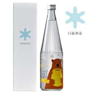 【8月のお酒】 日本酒 爆買 お酒 ギフト プレゼント 白瀧酒造 はちみつ由来酵母 by Jozen 純米 720ml 汎用化粧箱付き