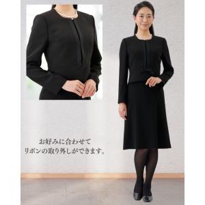礼服 喪服 レンタル サテンライン レディース...の詳細画像3
