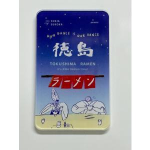 阿波踊りは私たちの踊り！マグネット 徳島ラーメン 夜食 Ver.