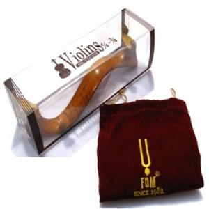 FOM バイオリン 肩当て メイプル材 4／4−3／4 牛革